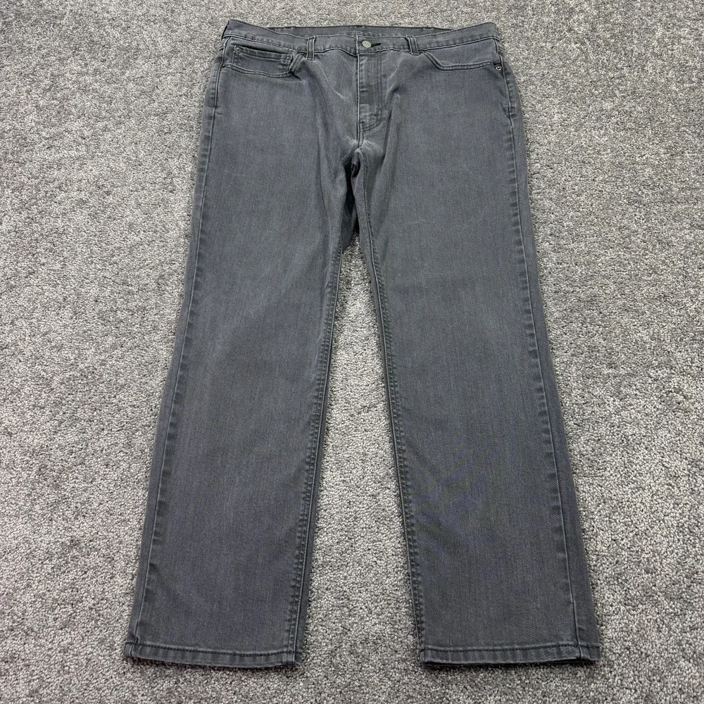 Levis Jeans Mens 38x32 Gray 541 Athletic Taper Fit Medium Wash Denim Work City